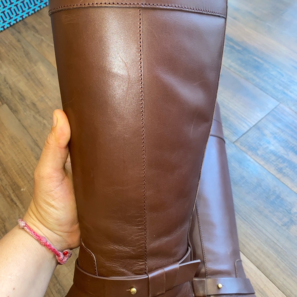 Tory Burch  Brown Patterned Boots - Picture 12 of 16